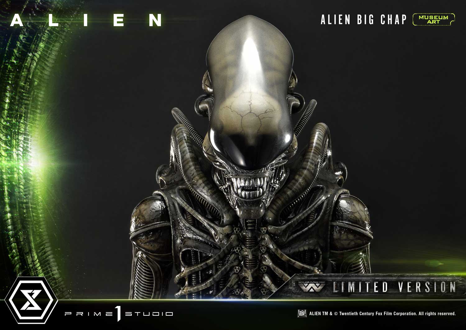 Alien Big Chap Statue Museum Art Limited Variant