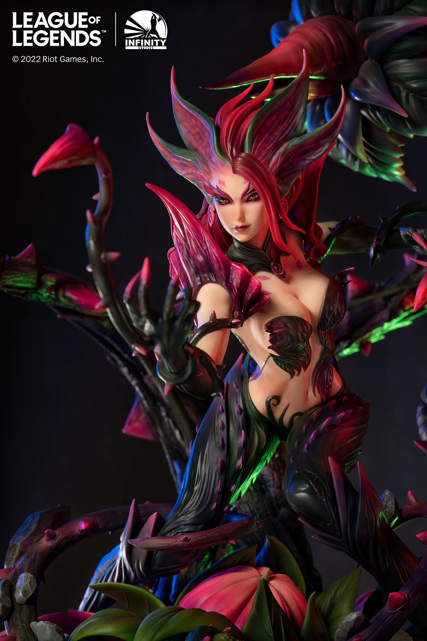 Infinity Studio League of Legends Rise of the Thorns Zyra Statue