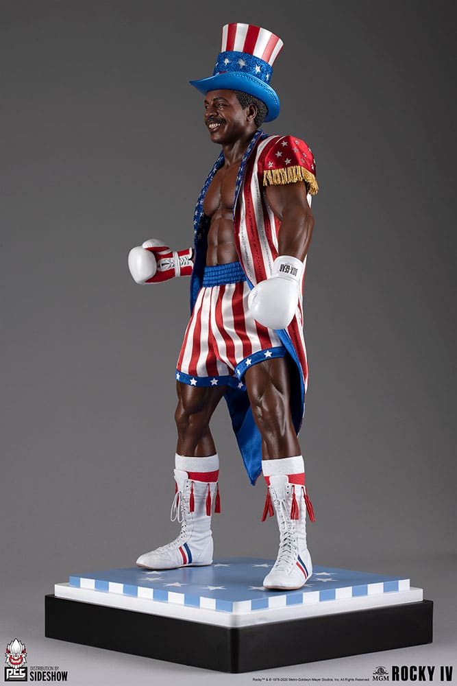 apollo creed scale statue rocky edition rocky gallery e e