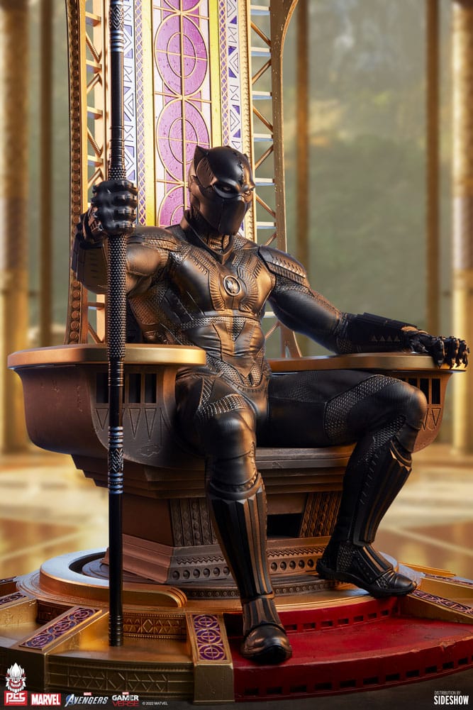 black panther scale statue marvel gallery fc e b