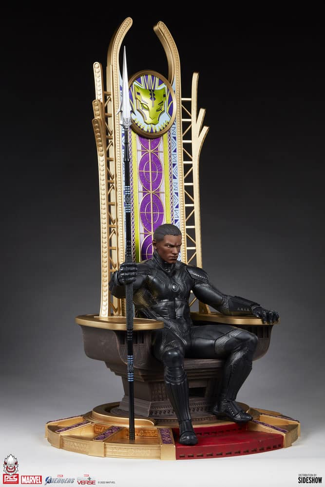black panther scale statue marvel gallery fc ec aa
