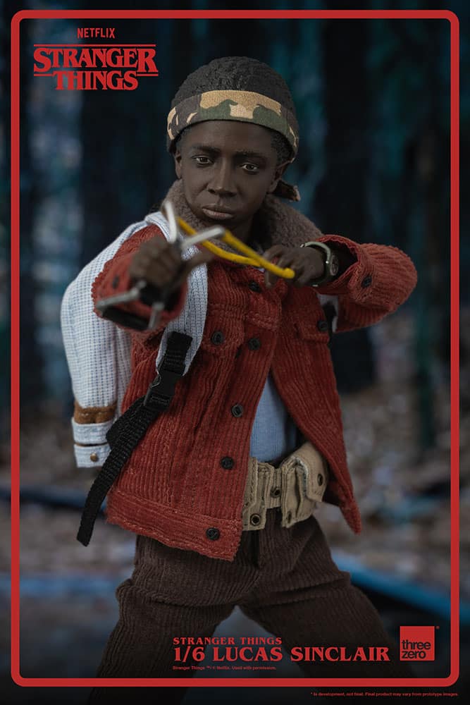 Stranger Things Lucas Sinclair Sixth Scale Figure
