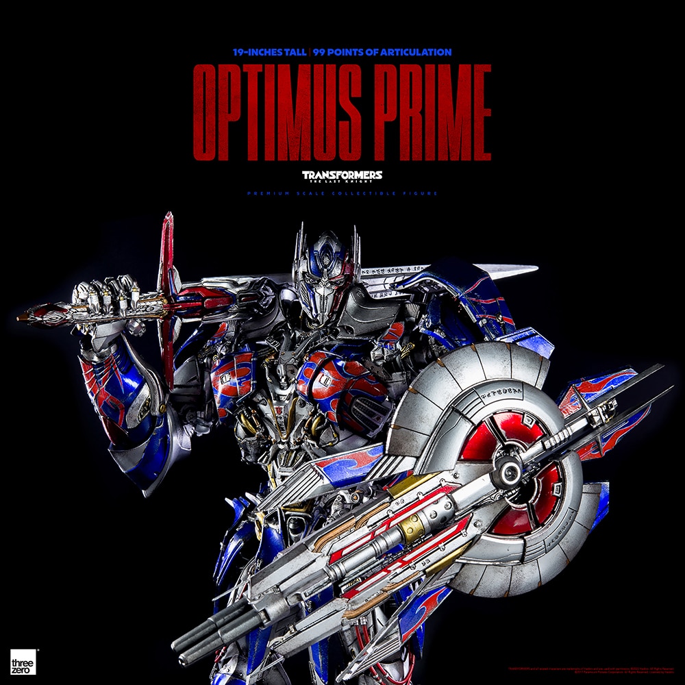Transformers The Last Knight Optimus Prime Figure Premium Scale