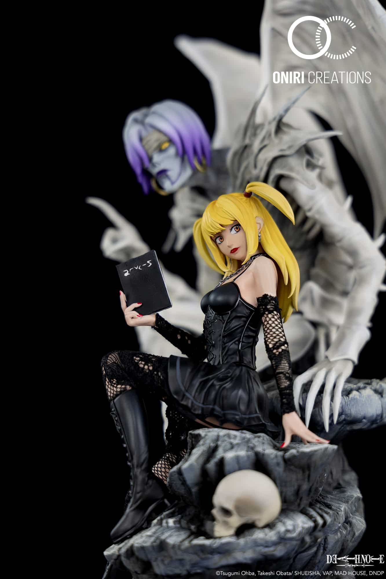 Oniri Creations Death Note Misa and Rem Statue Diorama