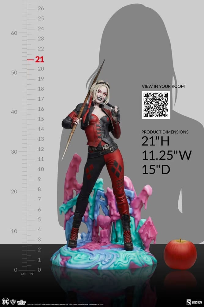 harley quinn premium format figure dc comics gallery e a b