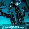neon tech iron man with suit up gantry marvel gallery aaf