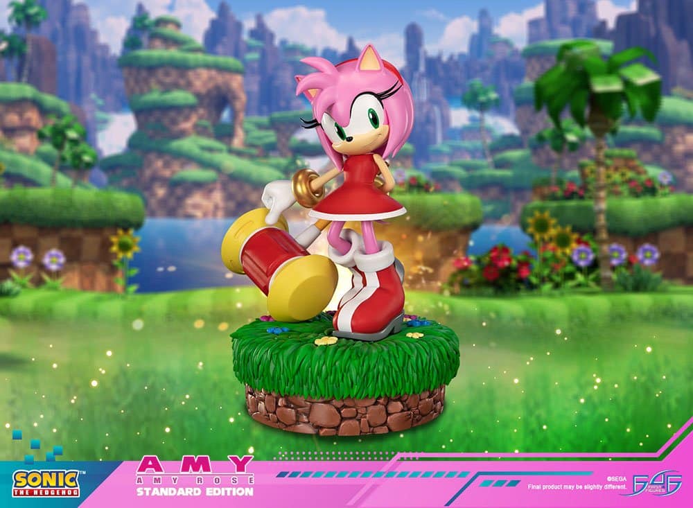 Sonic The Hedgehog Amy Rose Statue