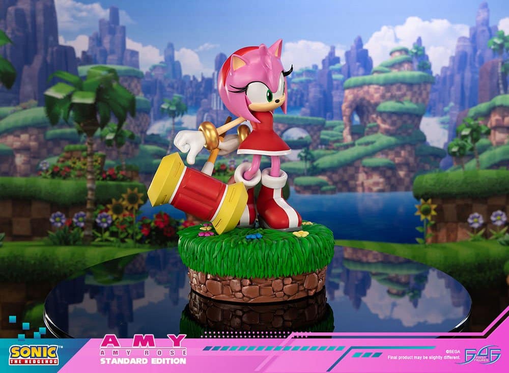 Sonic The Hedgehog Amy Rose Statue