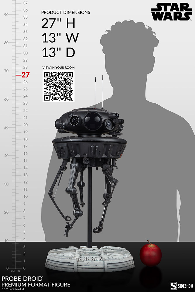probe droid premium format figure star wars gallery da b e