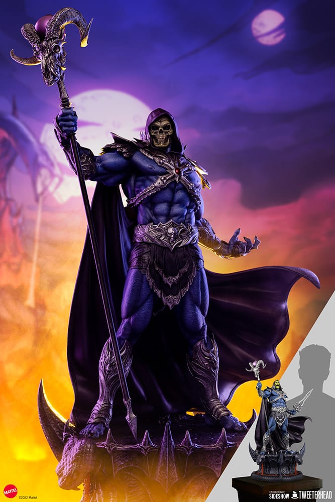 Tweeterhead Skeletor Maquette