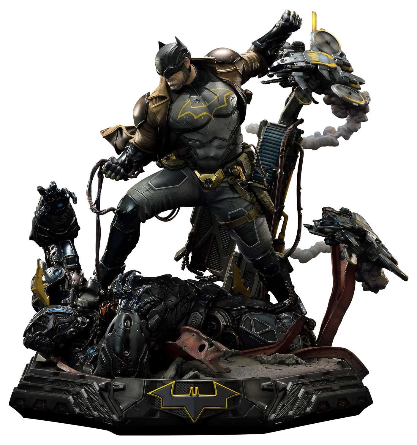 Batman Future State Batman Dark Detective Statue Tactical Coat Variant