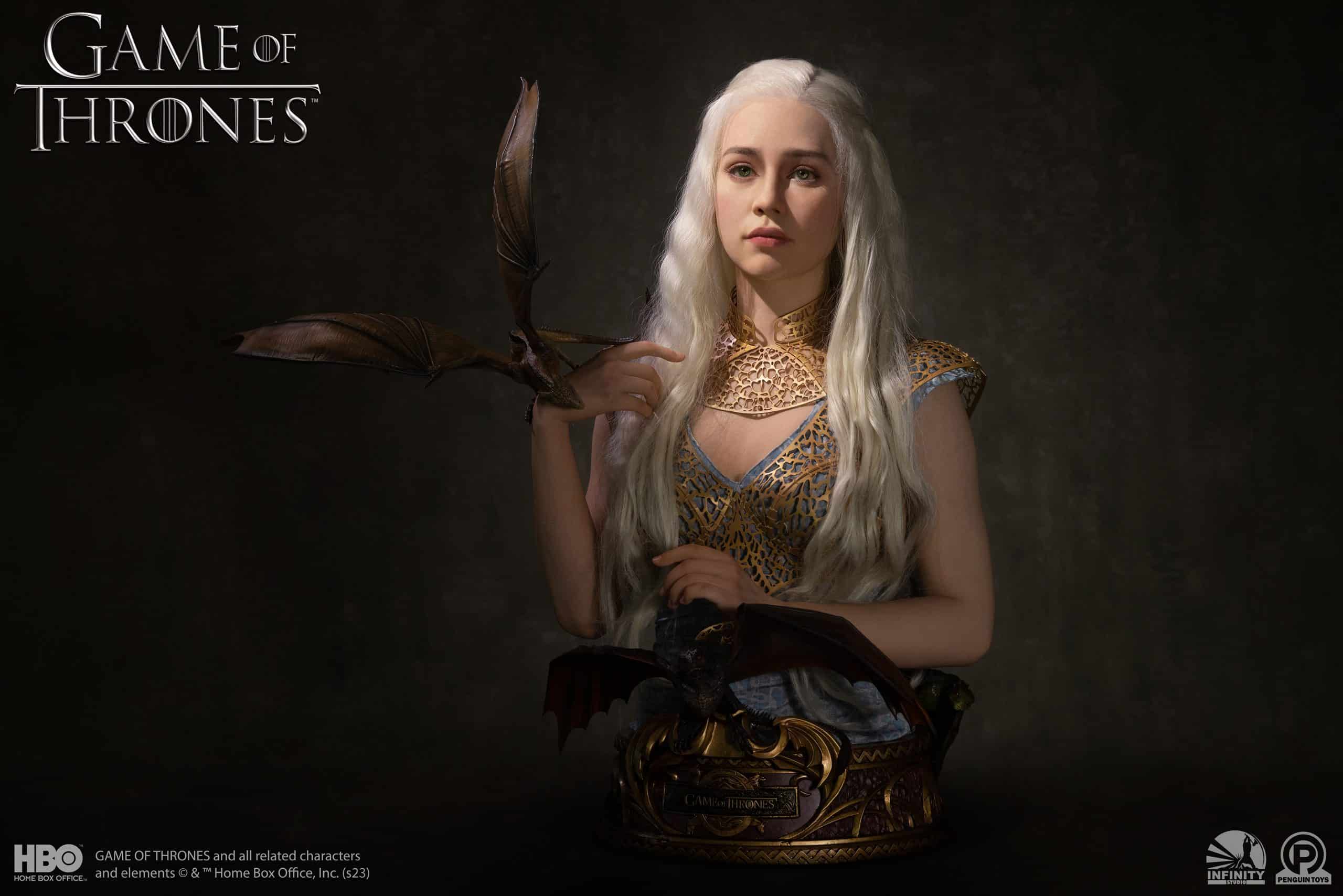 Mother of Dragons Daenerys Targaryen Life Size Bust