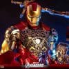 Iron Man Mark VI (2.0) And Suit-Up Gantry Figure Set