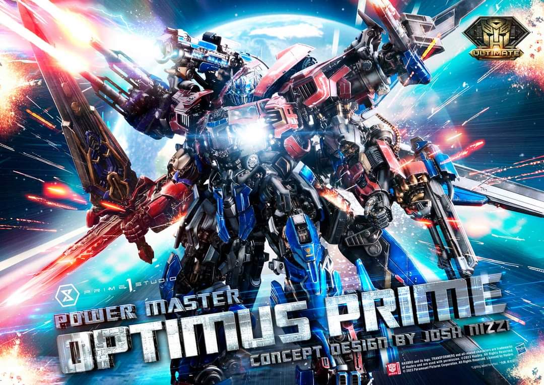 Power Master Optimus Prime Statue