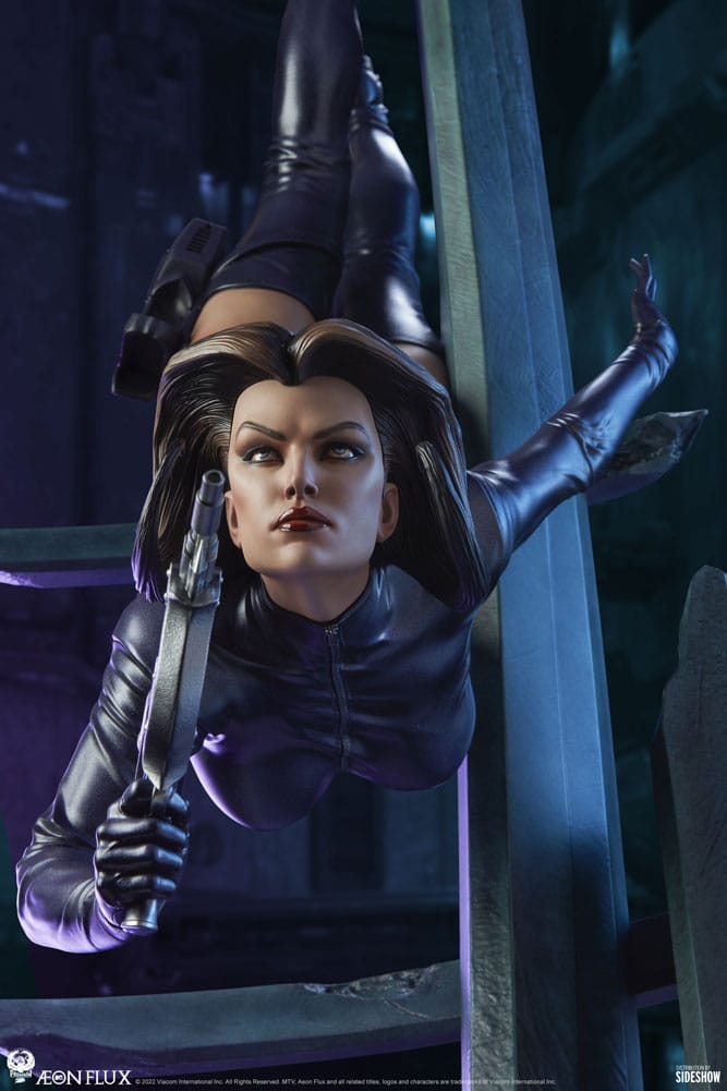 aeon flux scale statue pcs gallery c e