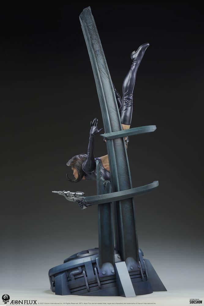 aeon flux scale statue pcs gallery c ea aa