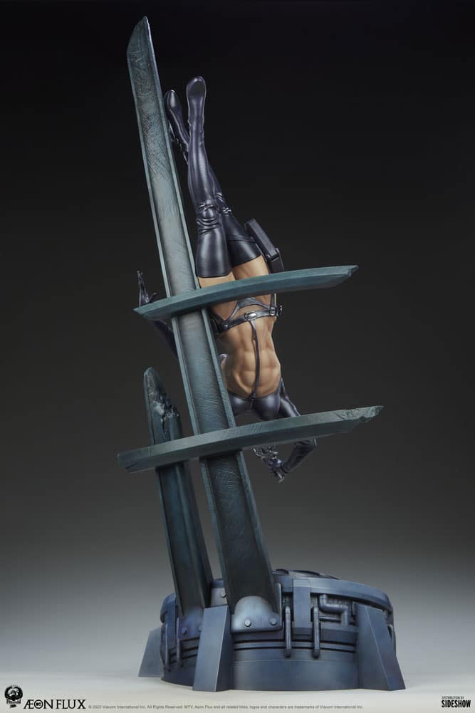 aeon flux scale statue pcs gallery c ea