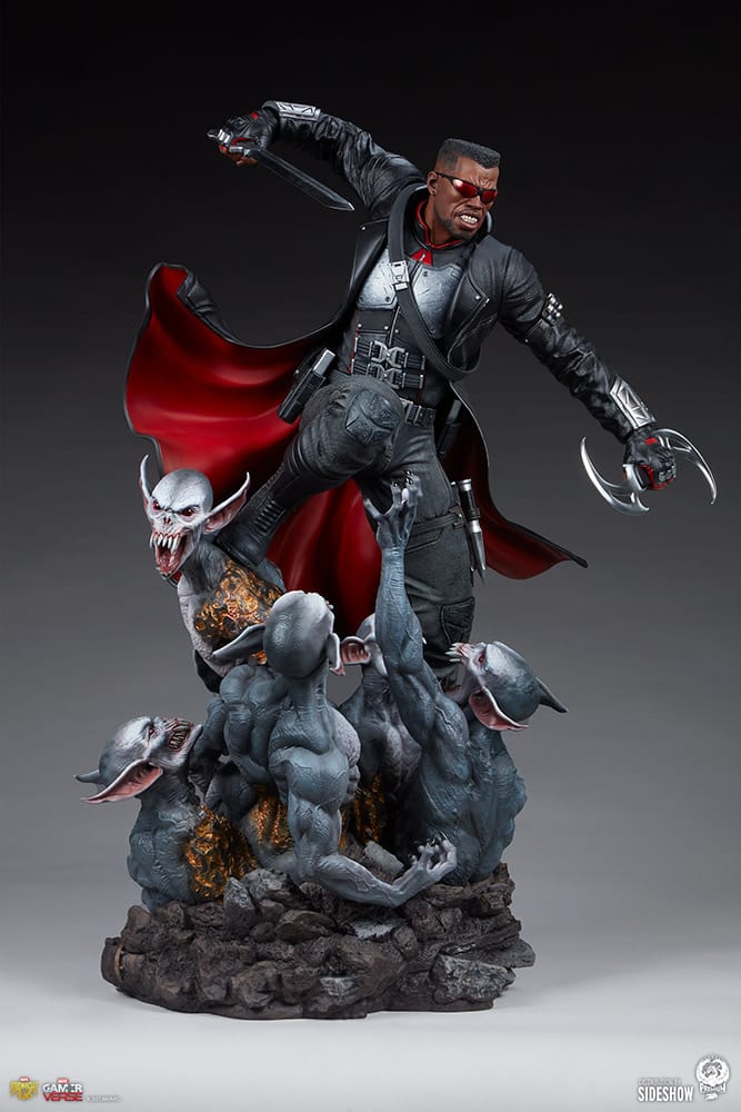 blade scale statue pcs marvel gallery d add