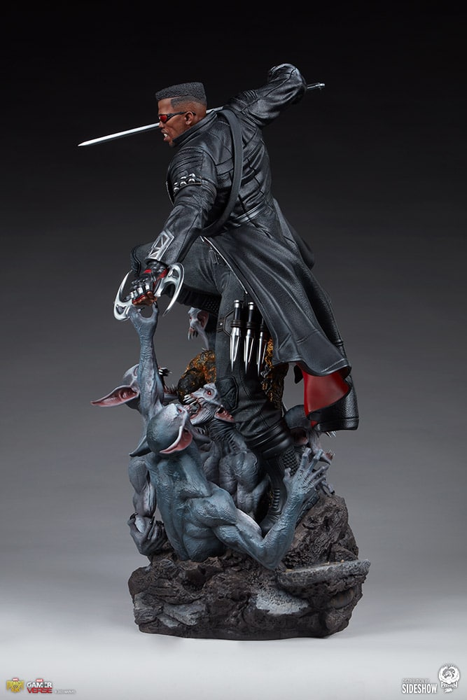 blade scale statue pcs marvel gallery d ae