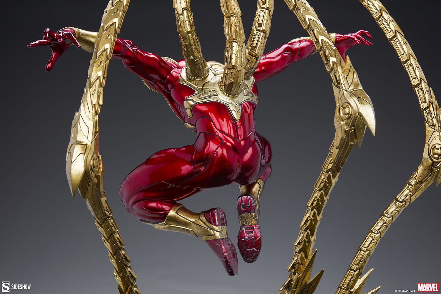 iron spider man premium format figure marvel gallery d ea