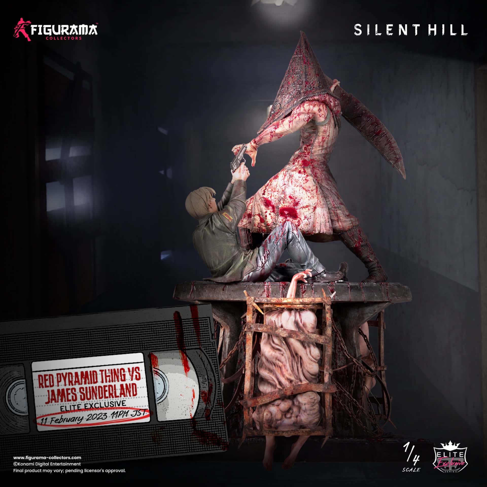 Silent Hill Red Pyramid Thing VS James Sunderland Statue