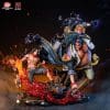 Jimei Palace - One Piece Mini Statue Series Vol.1 - Portgas D. Ace VS Marshall D. Teach Statues