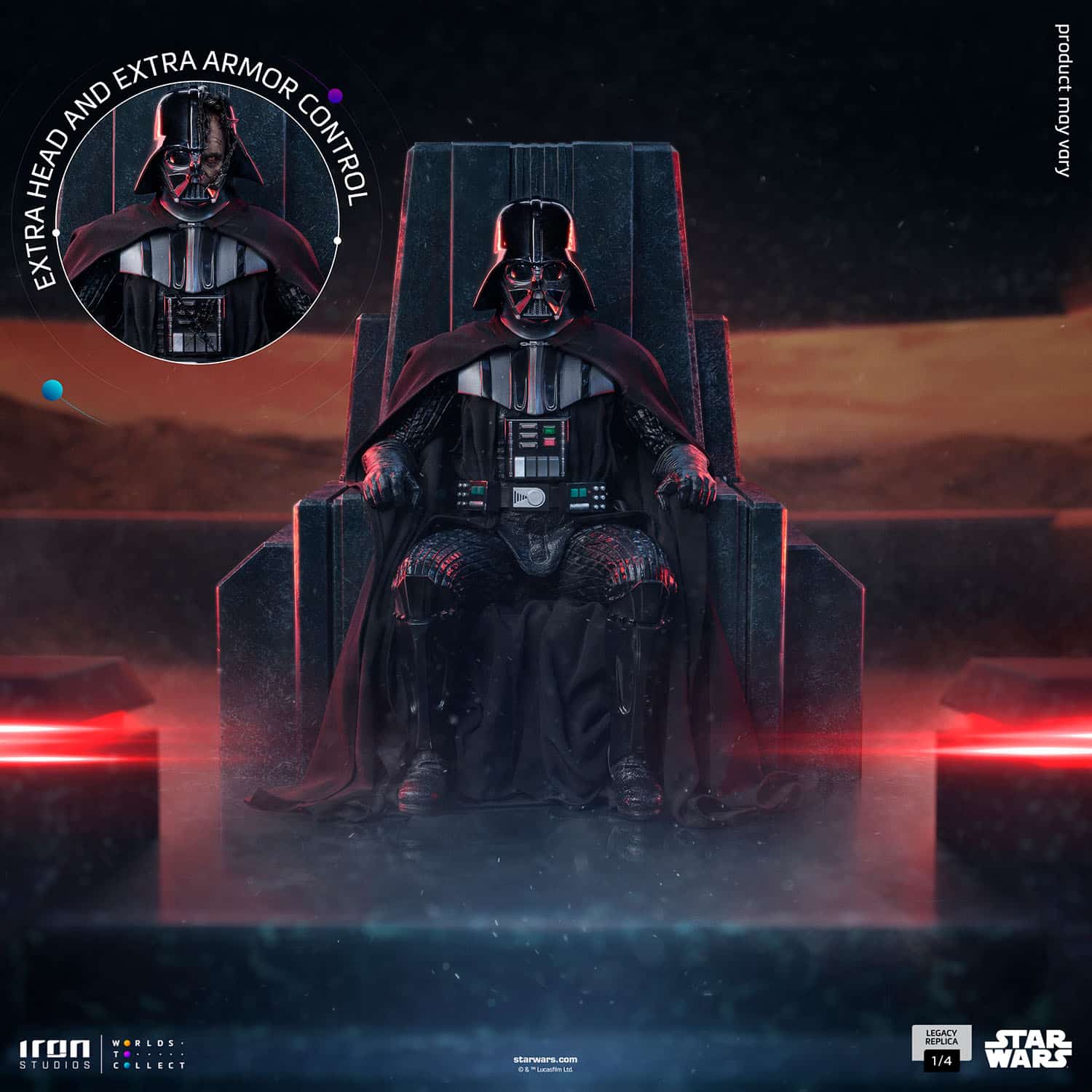 Darth Vader On Throne Statue