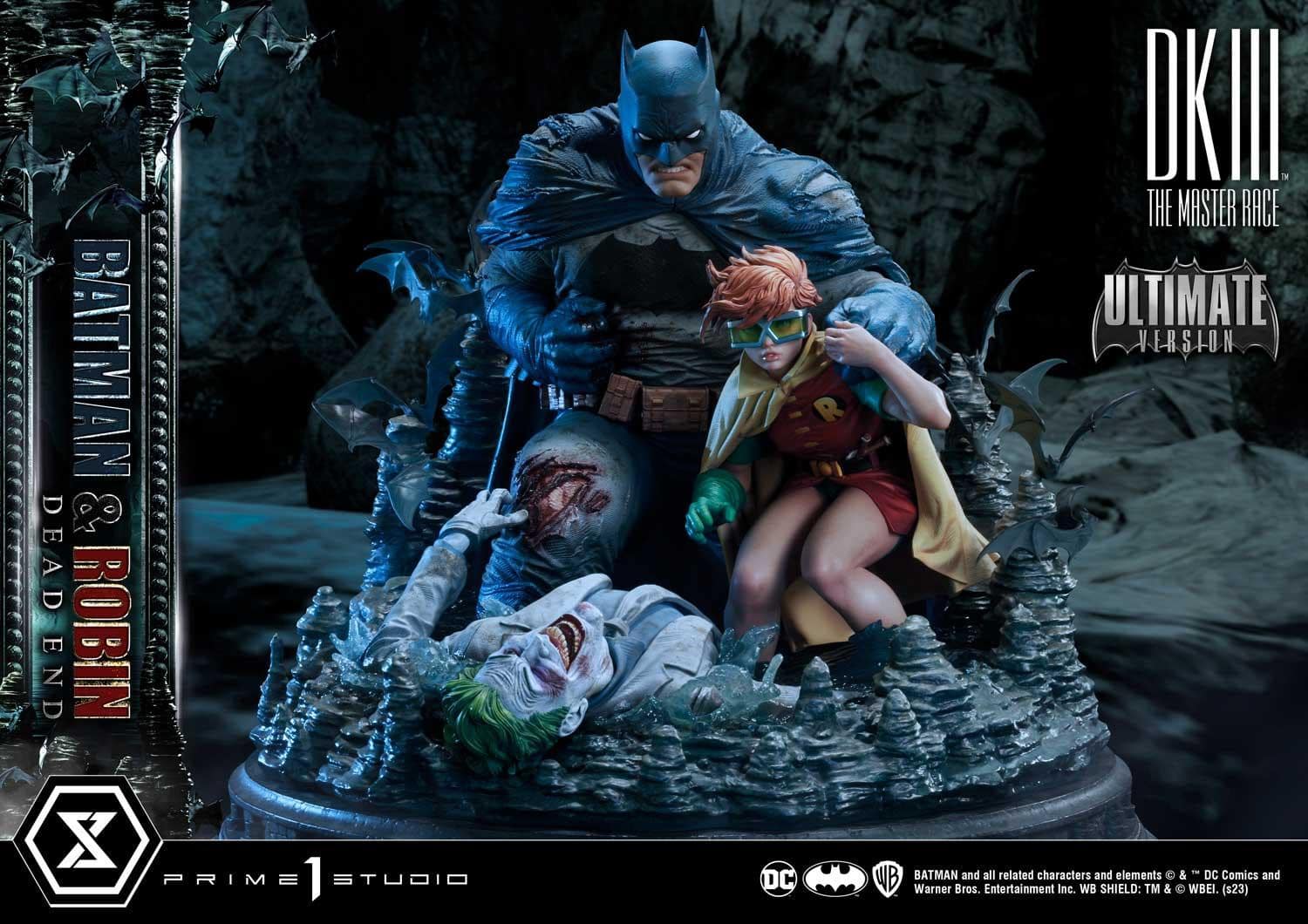 Batman And Robin Dead End Statue