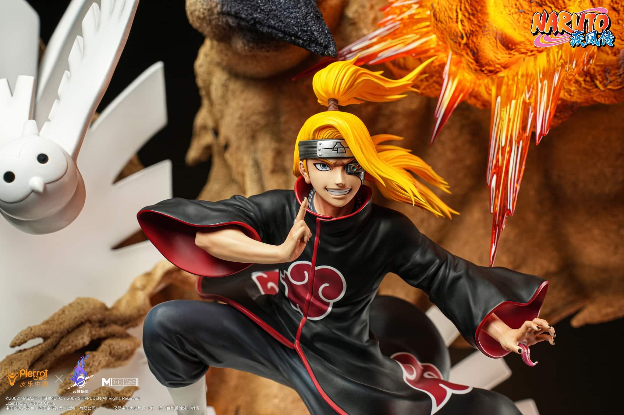 Pickstar Studios Deidara Statue 1/6 Scale Naruto Limited Collectible Resin