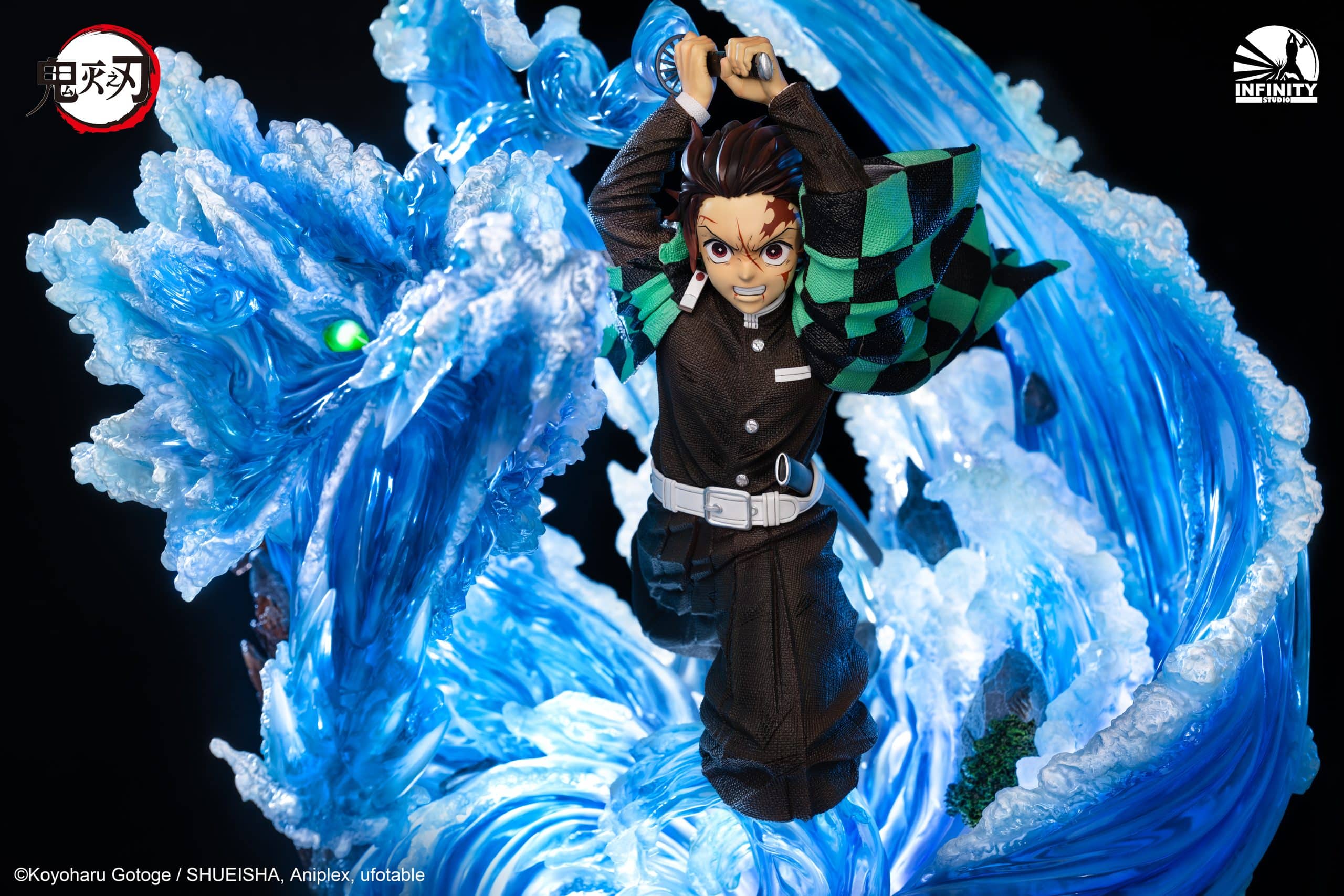Infinity Studio Demon Slayer Kimetsu No Yaiba Kamado Tanjiro Statue 1/4 Scale Limited Edition Collectible