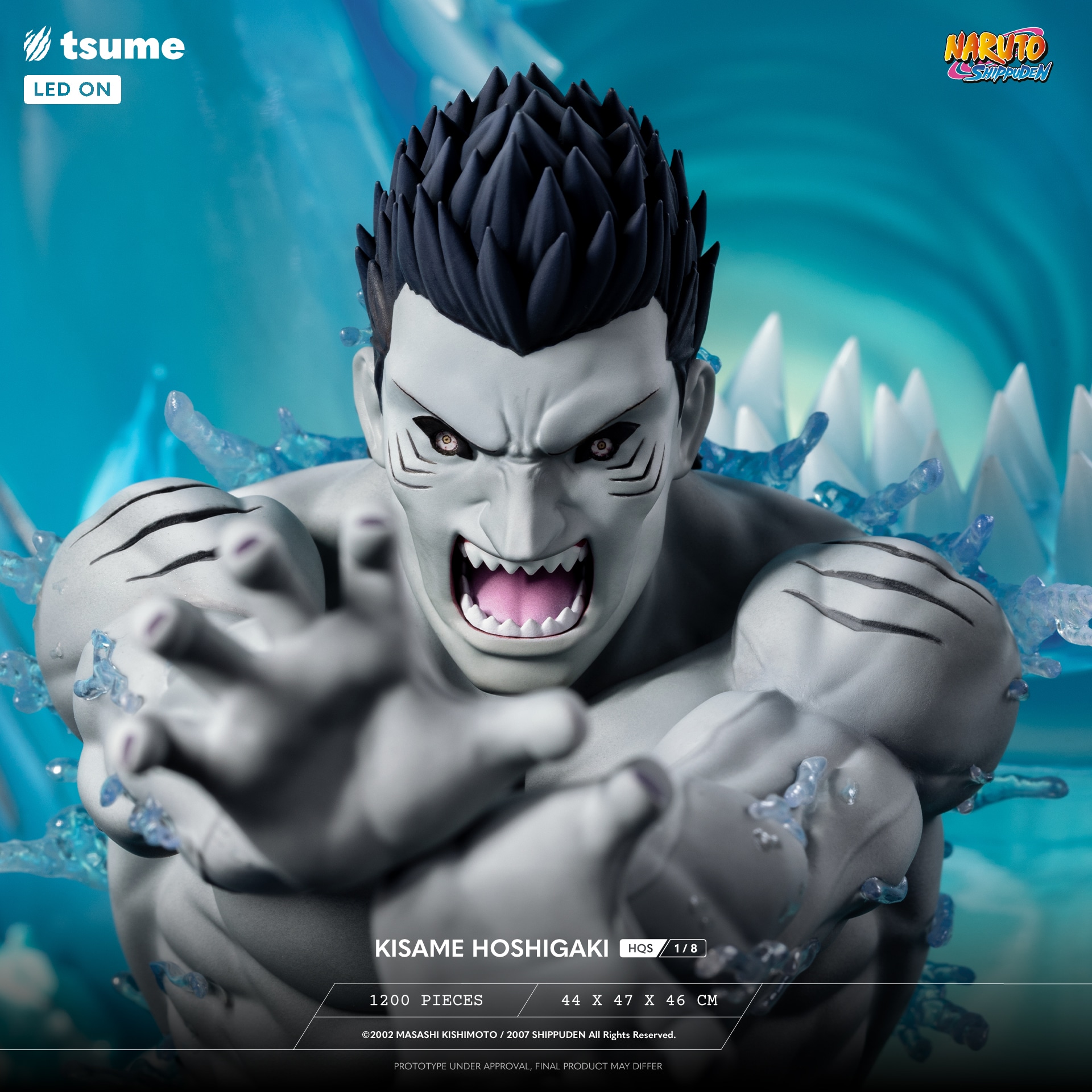 Tsume Naruto Shippuden Kisame Hoshigaki HQS Statue Limited Collectible