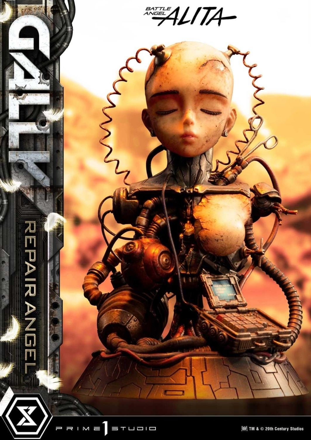 Prime 1 Studio Gally Repair Angel Alita Battle Angel Statue Bust Limited Collectible