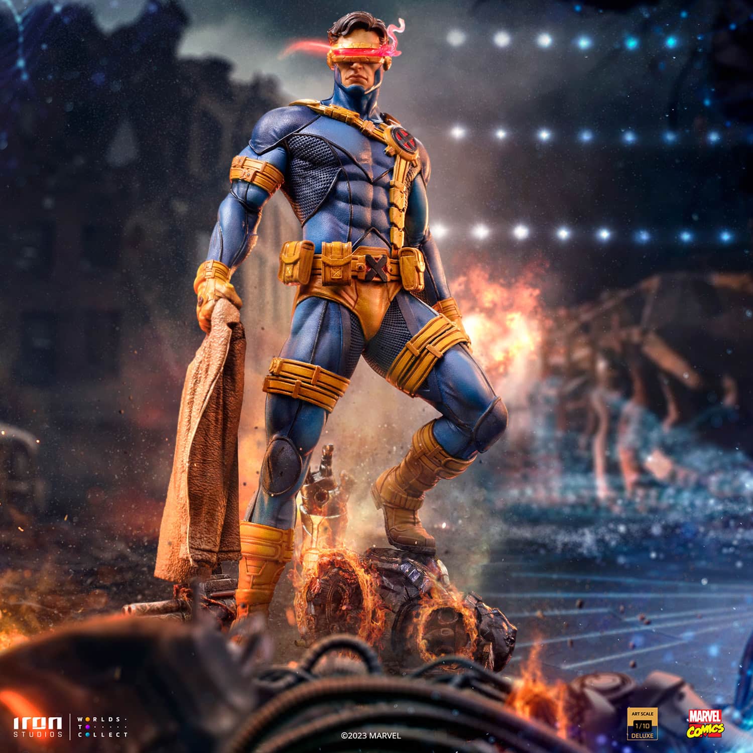 Iron Studios Cyclops Unleashed Deluxe Statue Limited Collectible