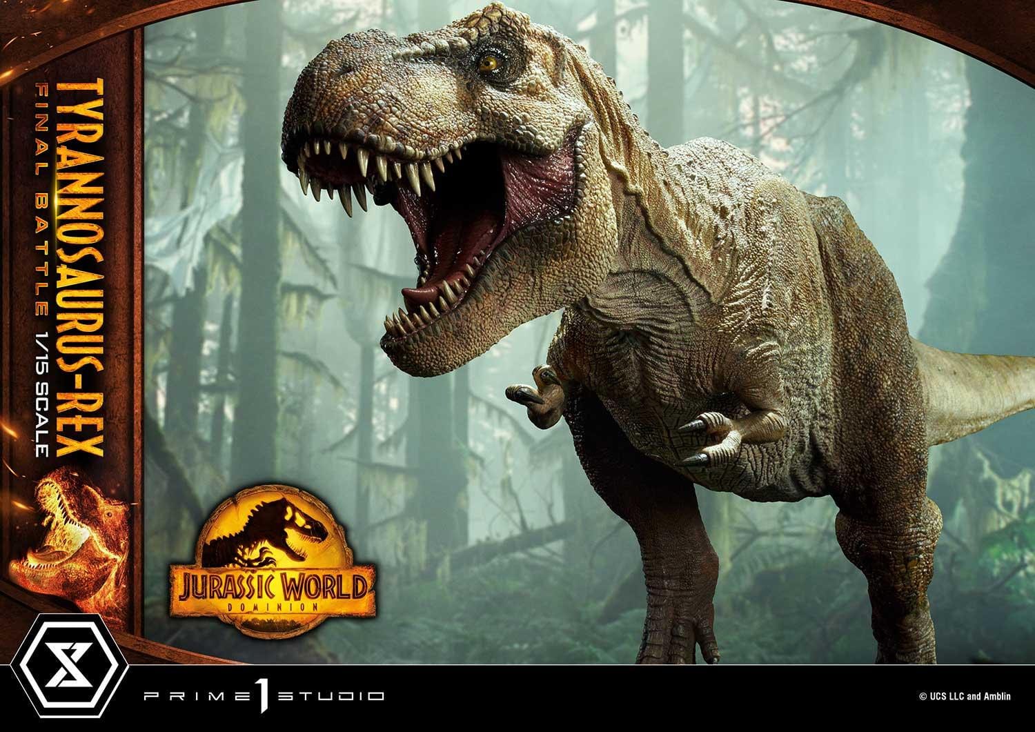 Prime 1 Studio Jurassic World Dominion Tyrannosaurus-Rex Statue Legacy Museum Collection