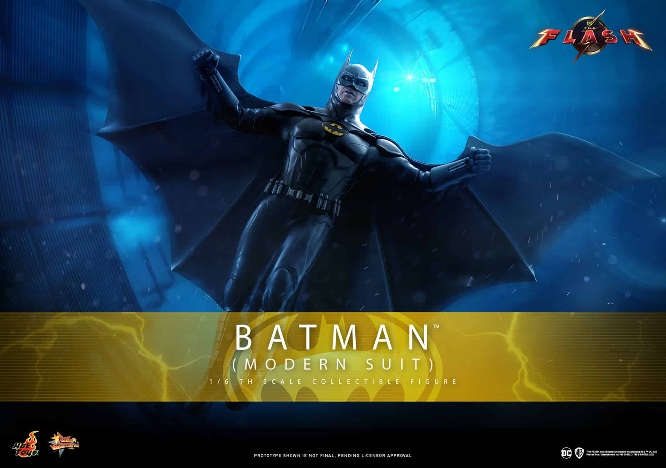 Hot Toys Batman Modern Suit Figure The Flash Limited Collectible