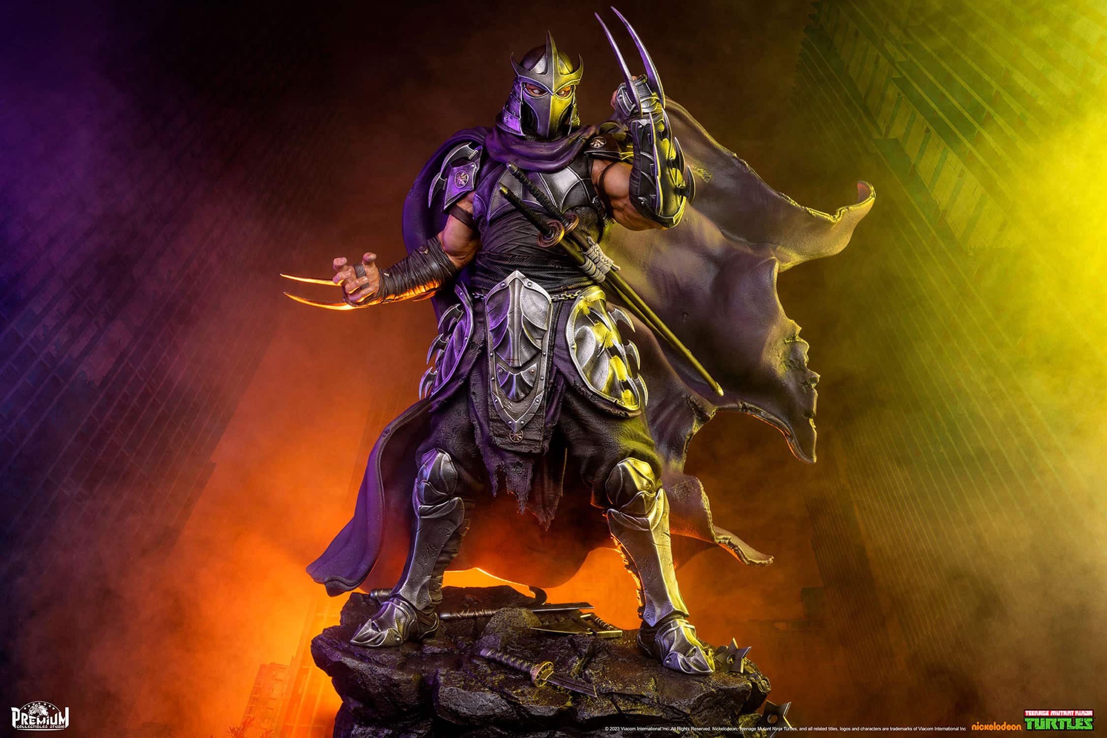 PCS Shredder Statue Teenage Mutant Ninja Turtles Limited Collectible 1/3 Scale