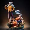 Jimei Palace One Piece Monkey D. Luffy and Silvers Rayleigh Statue Set