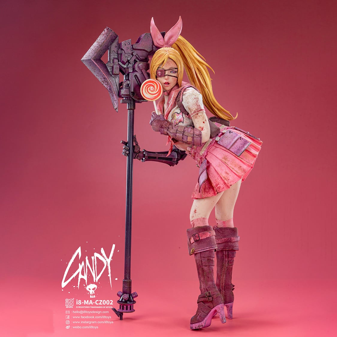 I8TOYS Candy Battle Damaged Version Figure