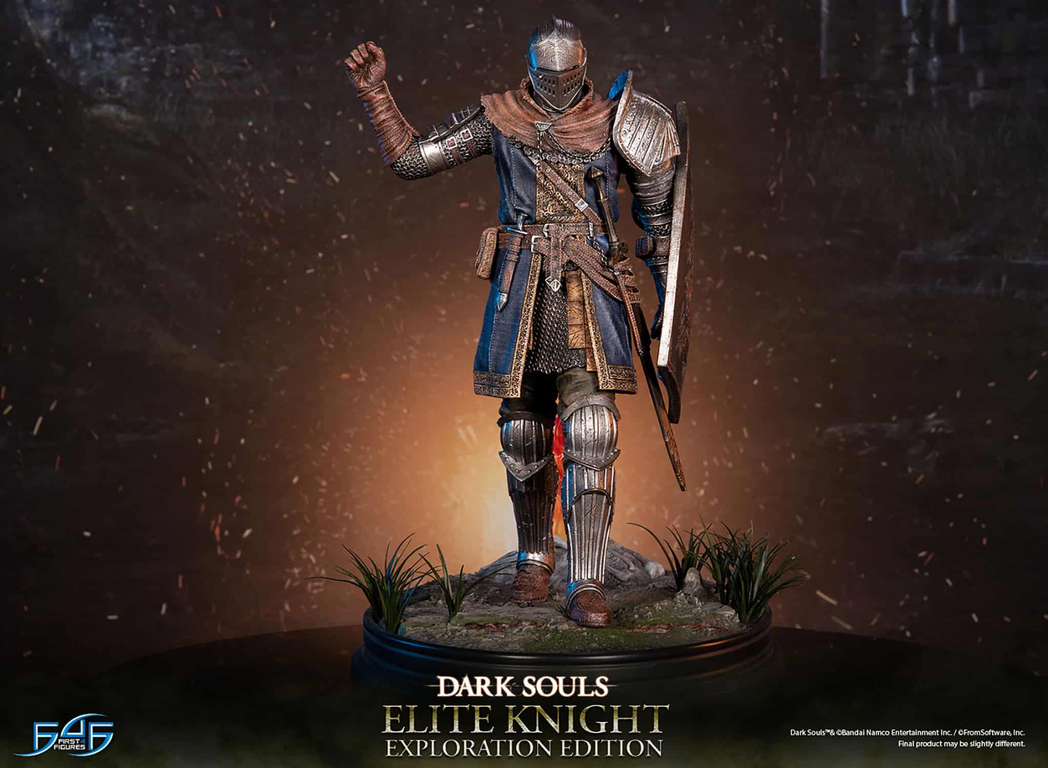 First 4 Figures Elite Knight Exploration Edition Statue Dark Souls Limited Collectible