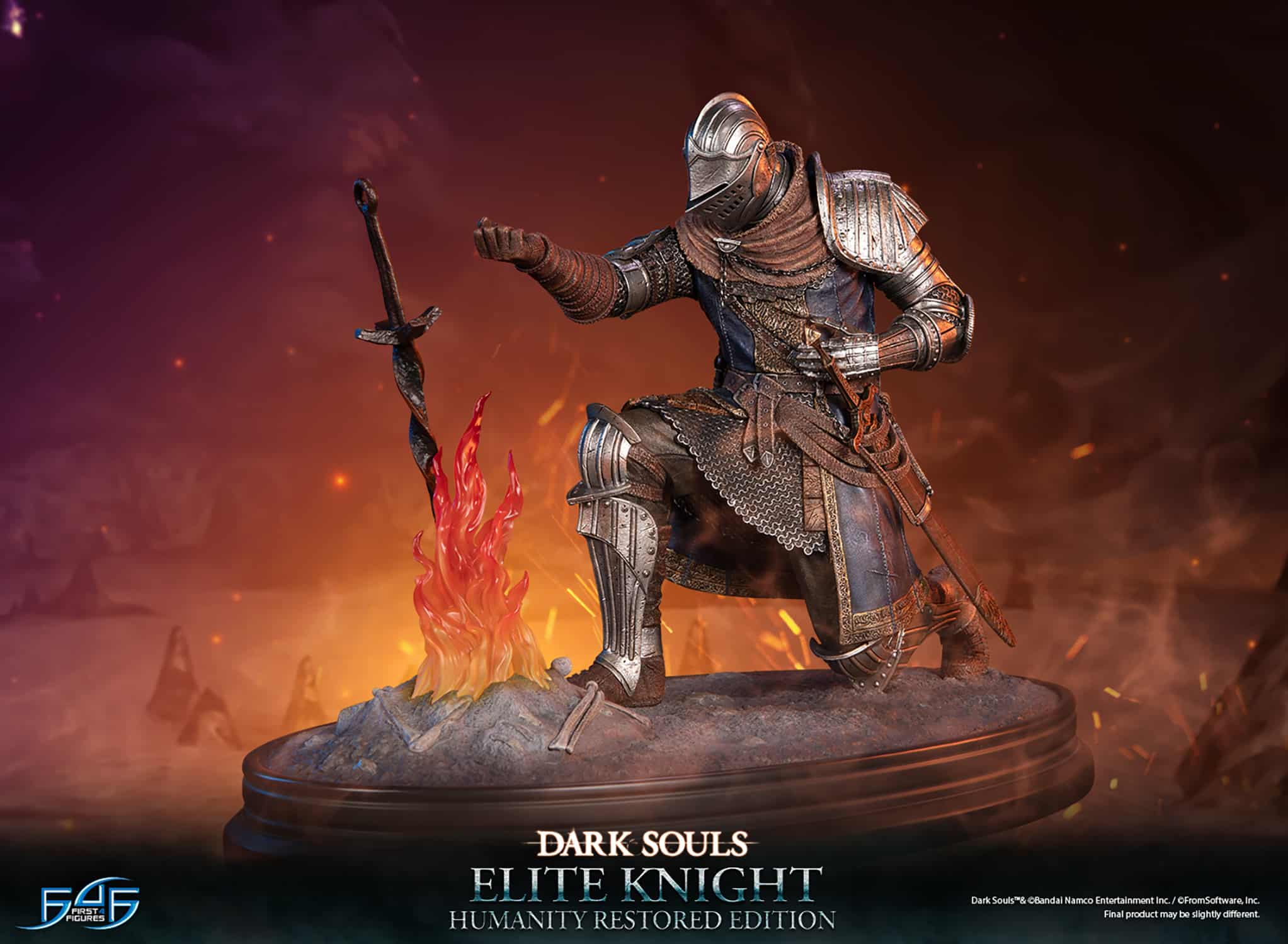First 4 Figures Elite Knight Humanity Restored Edition Statue Dark Souls Limited Collectible