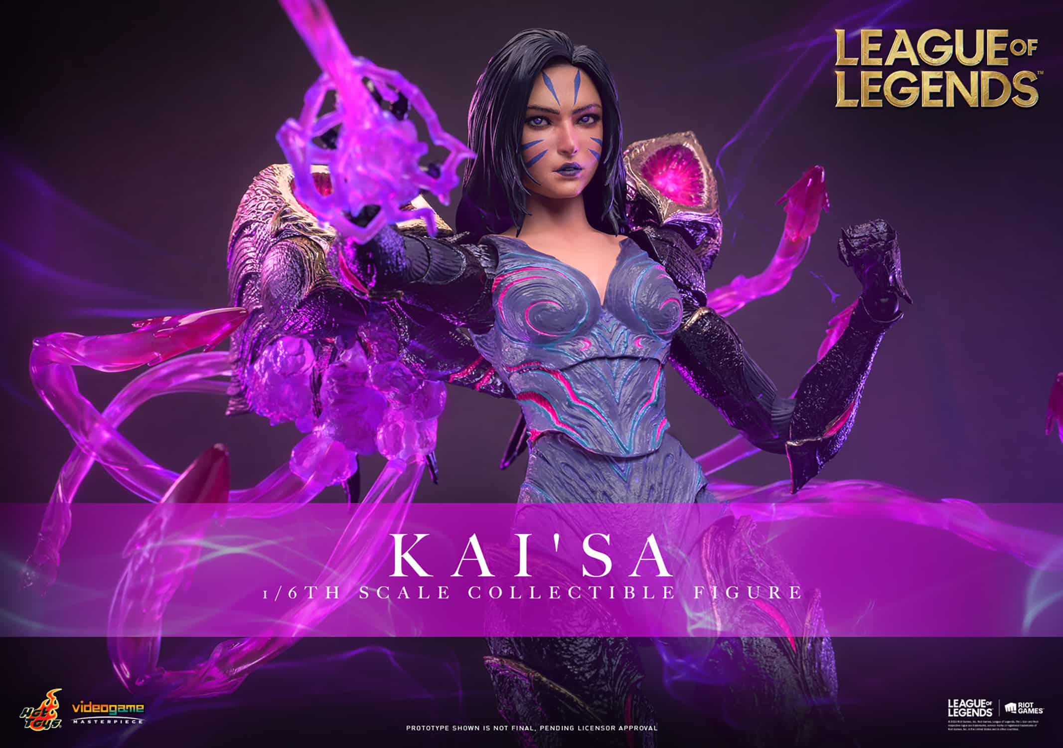 Hot Toys Kai’Sa Figure League Of Legends Sixth Scale Limited Collectible