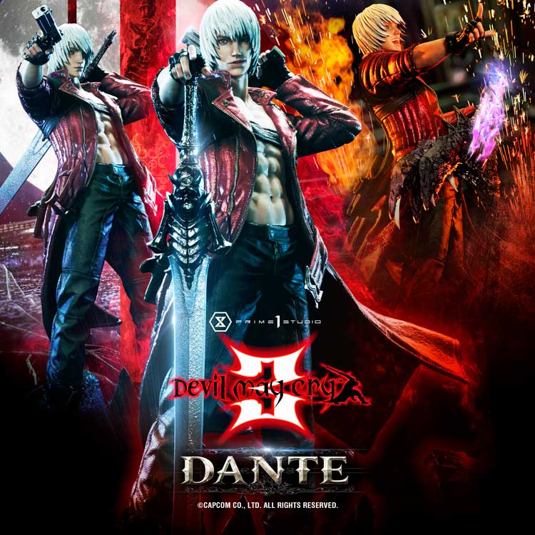 Prime 1 Studio Dante Statue Devil May Cry 3 Limited Collectible