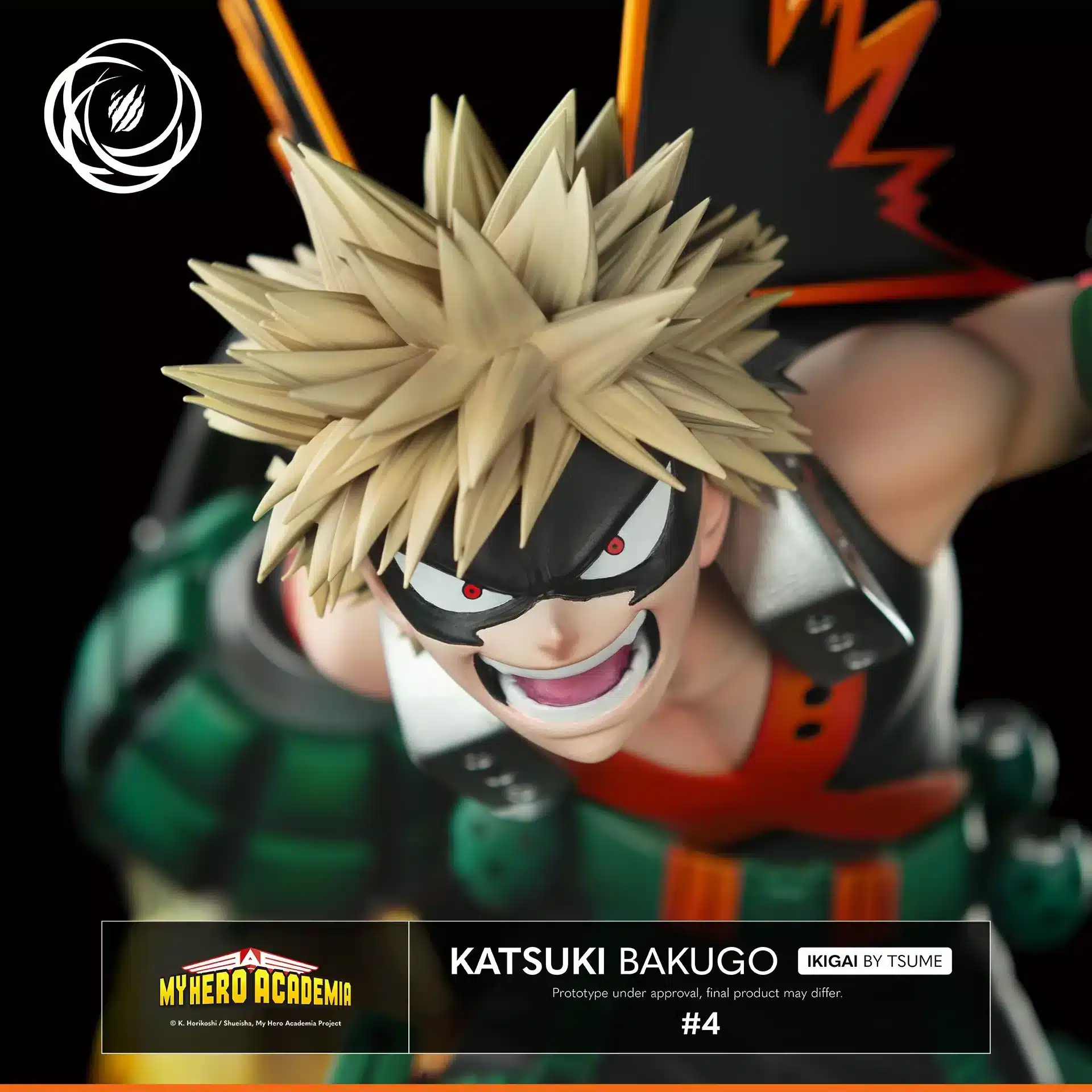 Tsume Katsuki Bakugo Ikigai Statue My Hero Academia 1/6 Scale Limited Edition Collectible