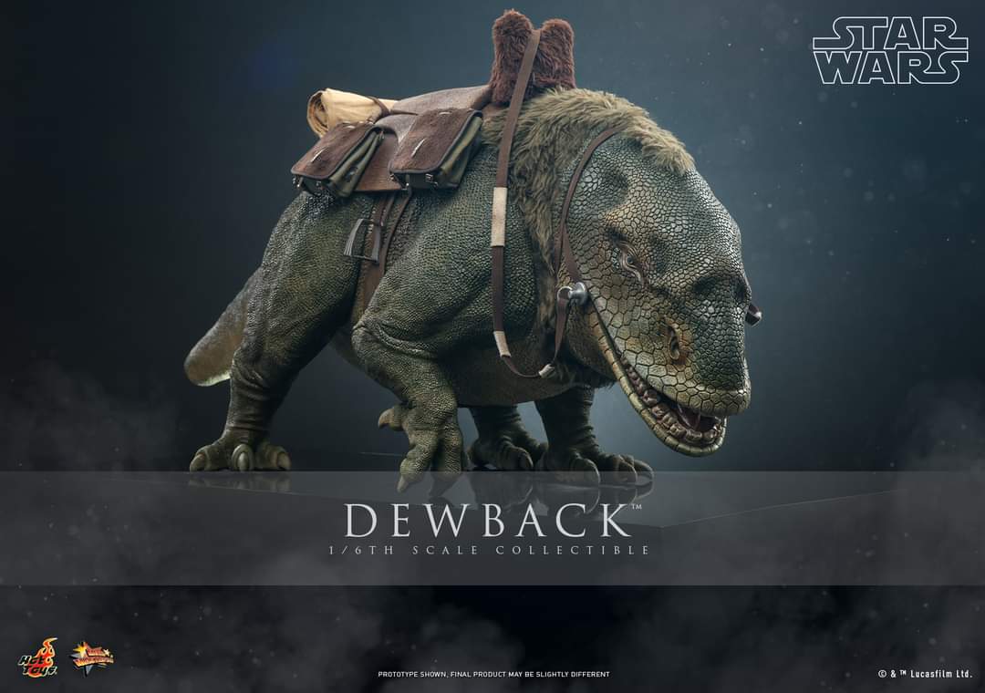 Hot Toys Dewback Figure Sixth Scale Star Wars Limited Collectible