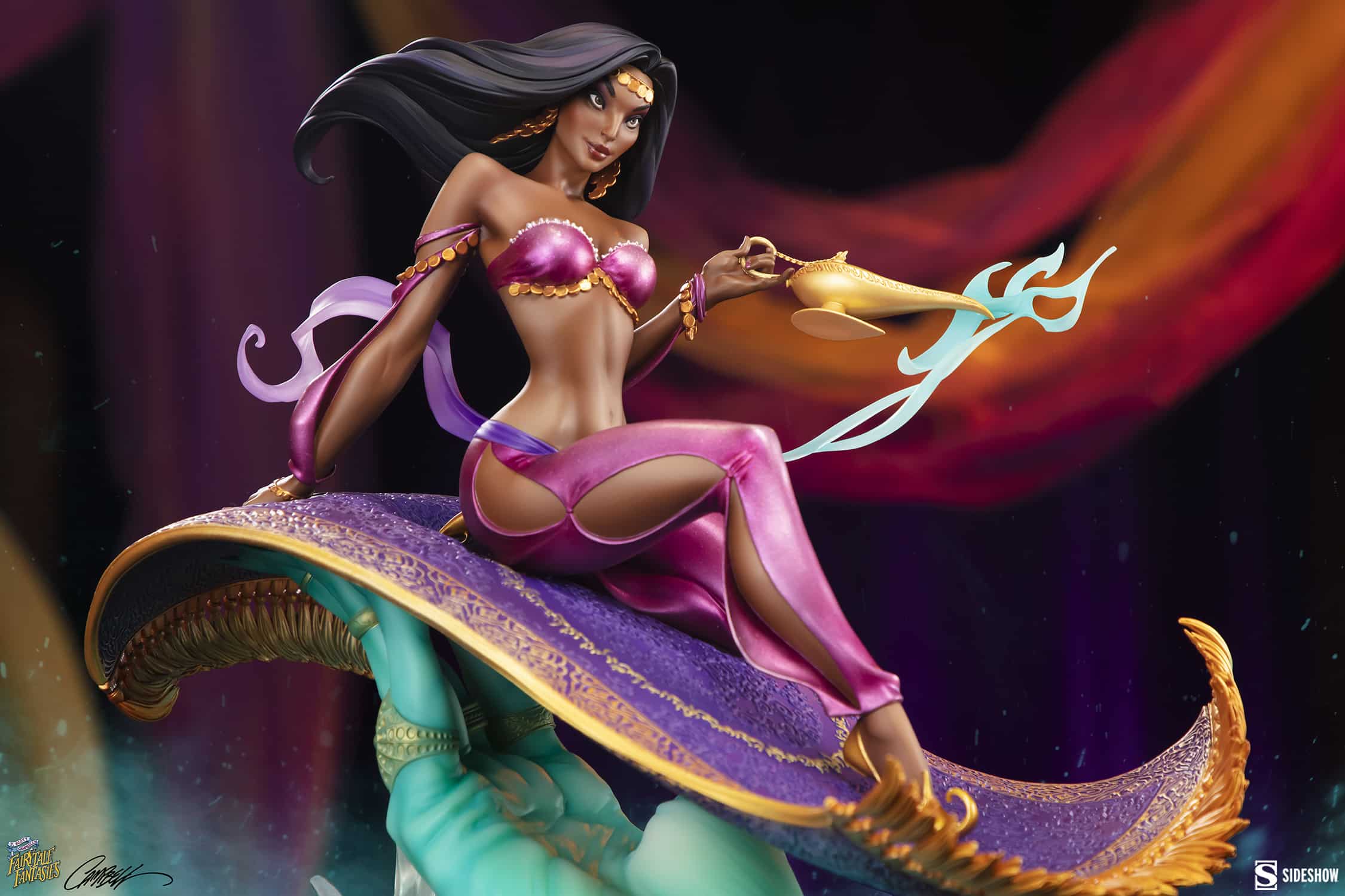 Sideshow Collectibles Sultana Arabian Nights Statue J. Scott Campbell’s Fairytale Fantasies Collection