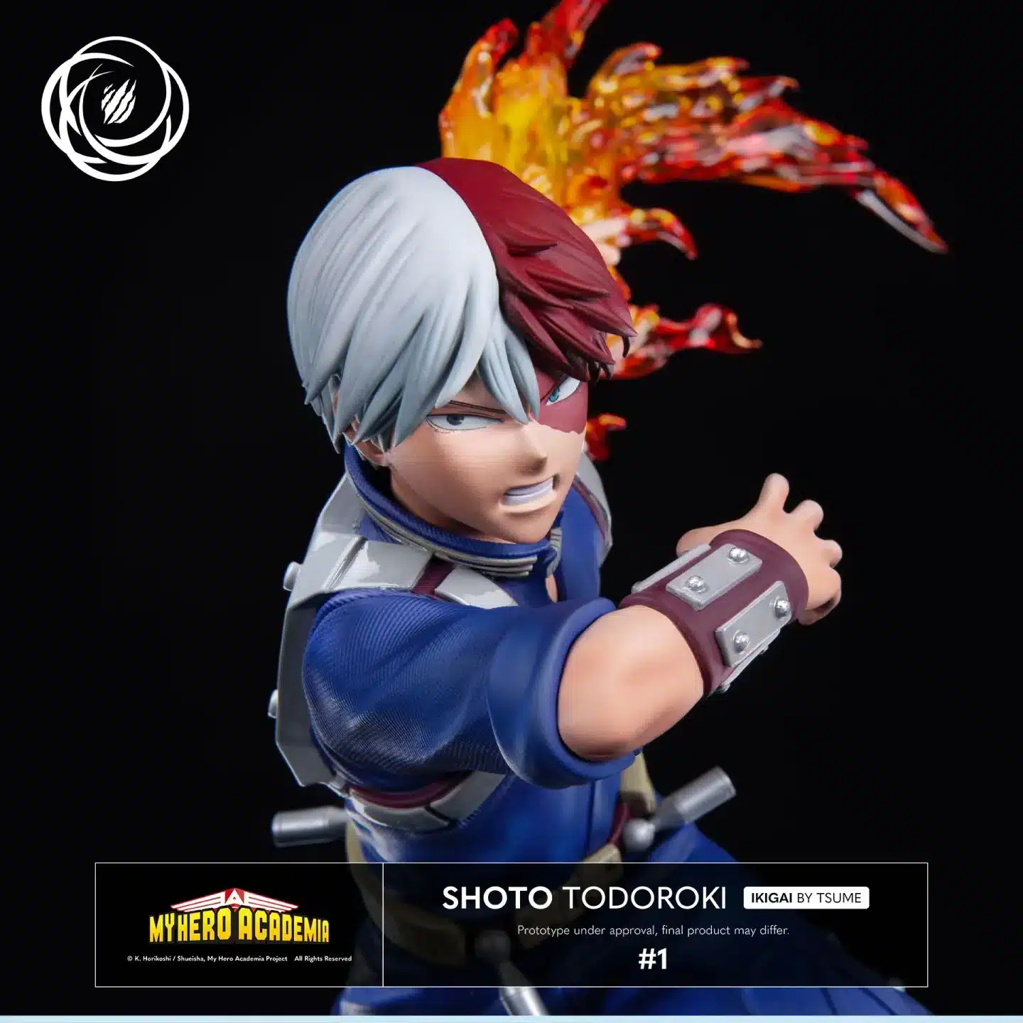 Tsume Shoto Todoroki Ikigai Statue 1/6 Scale My Hero Academia Limited Edition Collectible