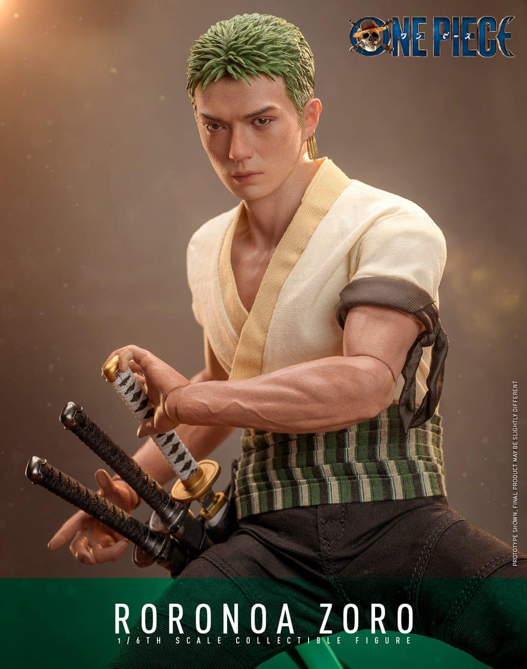 Hot Toys Roronoa Zoro Figure One Piece Sixth Scale Limited Collectible