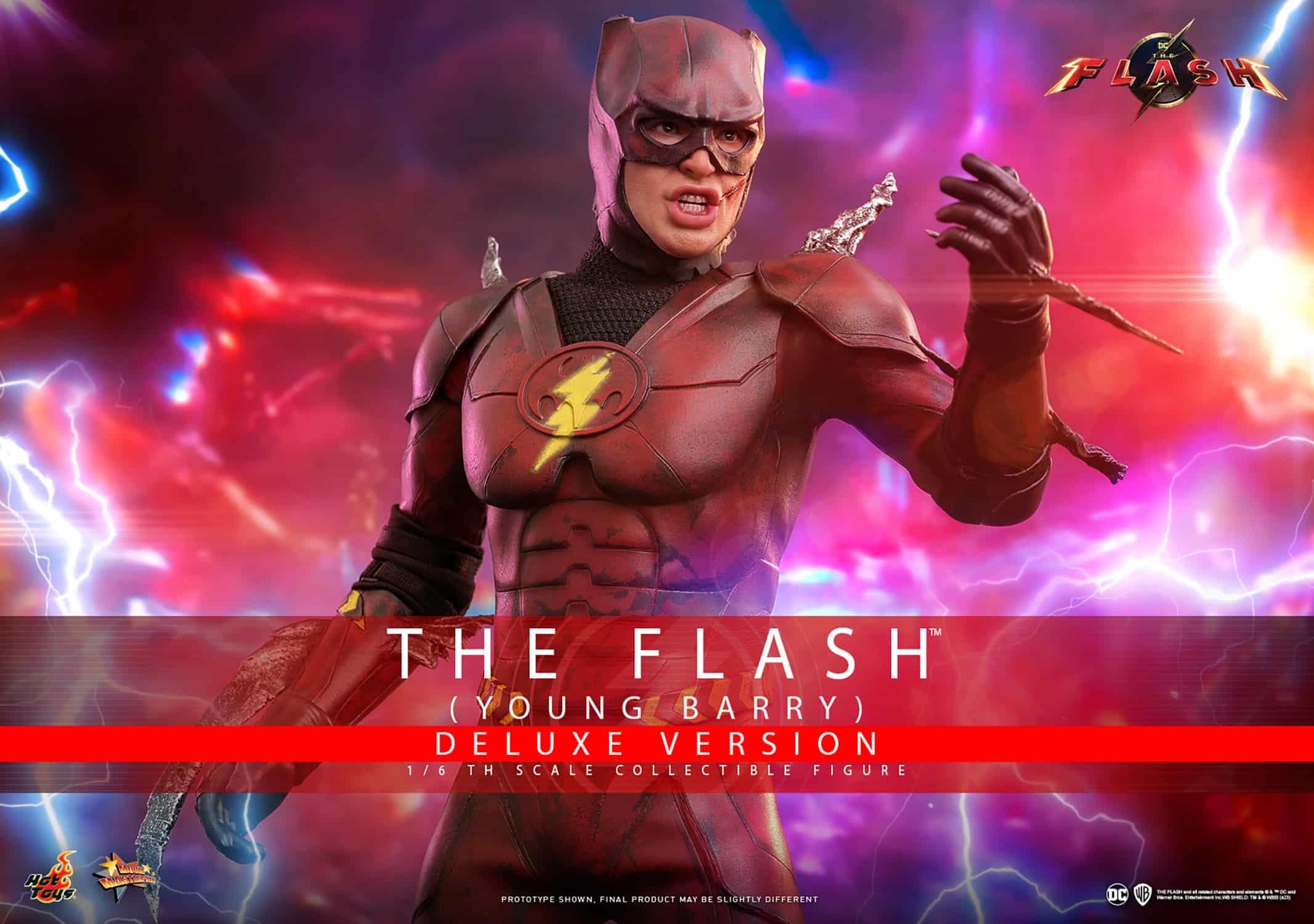Hot Toys The Flash Sixth Scale Figure Young Barry Variant Limited 1/6 Collectible