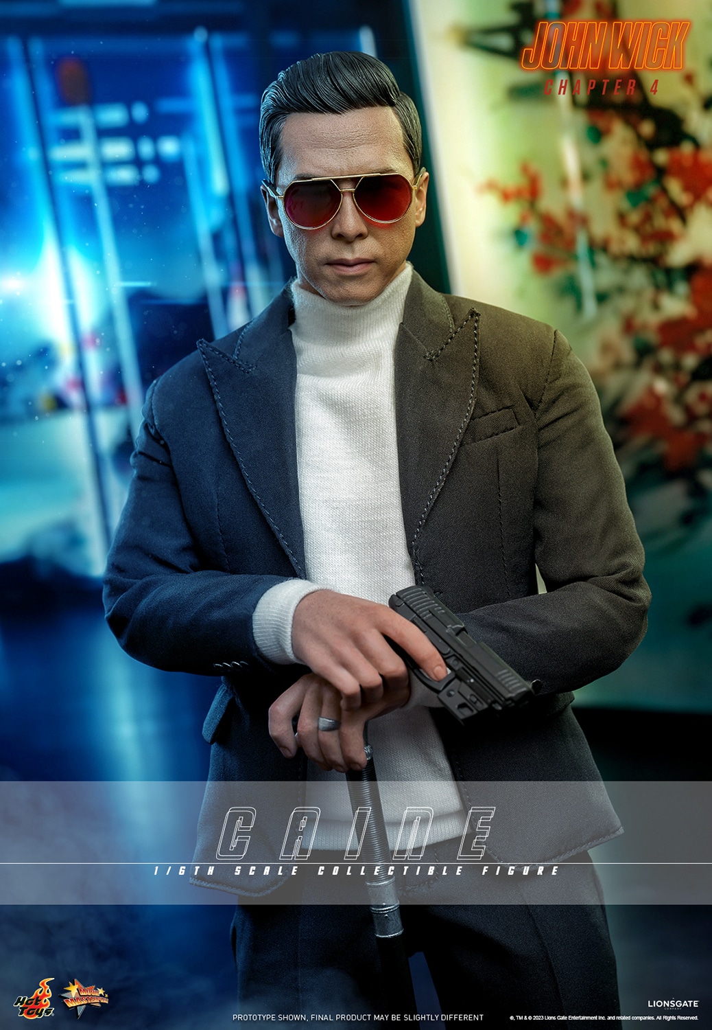 Hot Toys Caine Sixth Scale Figure John Wick 4 1/6 Scale Limited Collectible
