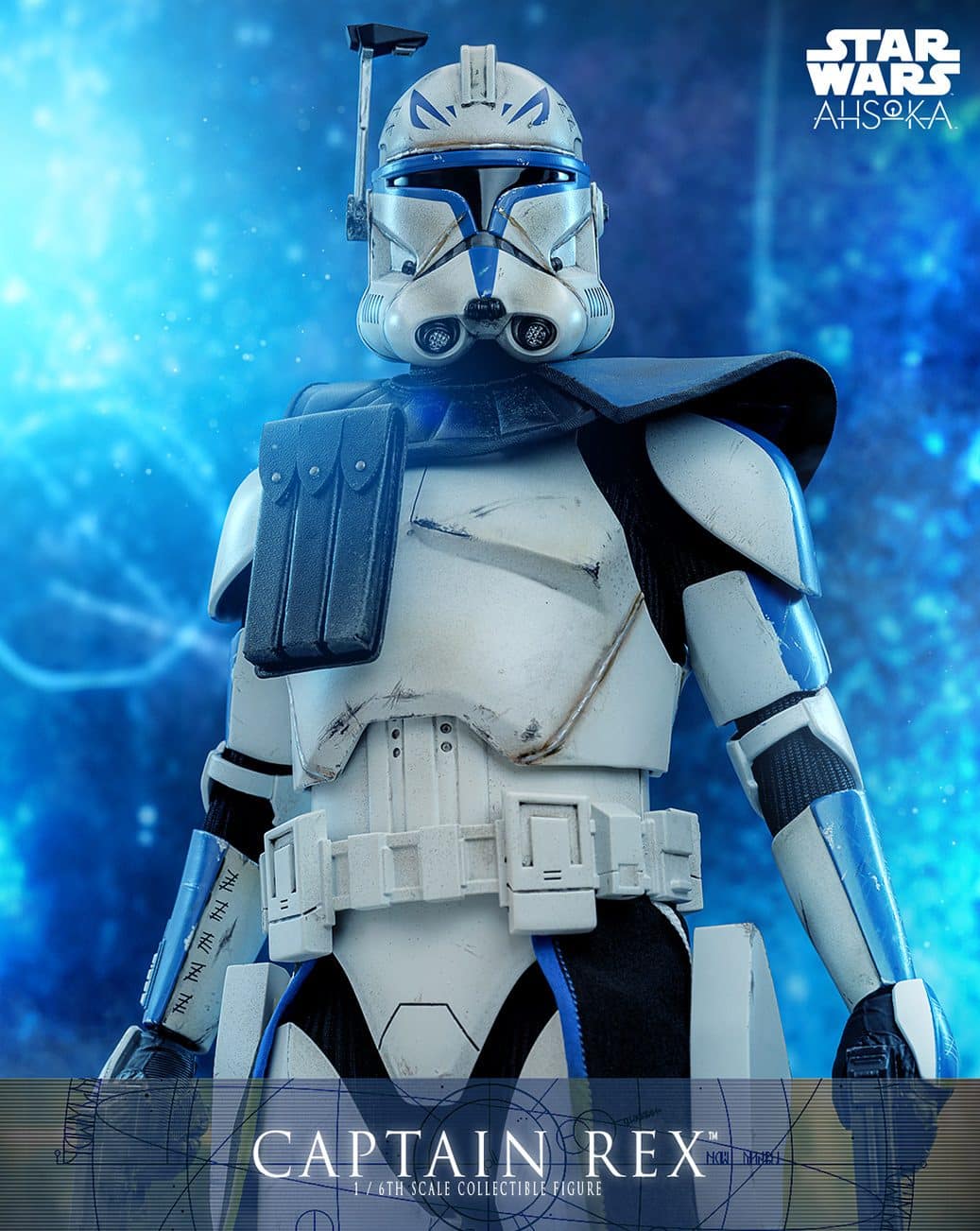 Hot Toys Captain Rex Sixth Scale Figure Ahsoka Star Wars 1/6 Limited Collectible